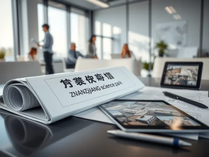 张江科技园区导视系统项目资料与图纸